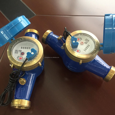 Factory Direct Sale High Quality Brass Body Domestic Water Meter Horizontal Installation OEM Support Pulse Output Good Price