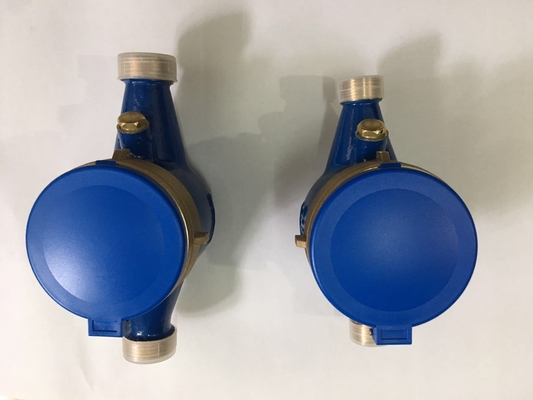 Factory Direct Sale High Quality Brass Body Domestic Water Meter Horizontal Installation OEM Support Pulse Output Good Price