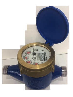 Magnetic Drive 1/2 Inch R160 Multi Jet Cold Water Meter Cast Iron Body External Adjustment OEM Support Horizontal Installation