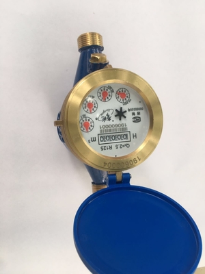 Magnetic Drive 1/2 Inch R160 Multi Jet Cold Water Meter Cast Iron Body External Adjustment OEM Support Horizontal Installation
