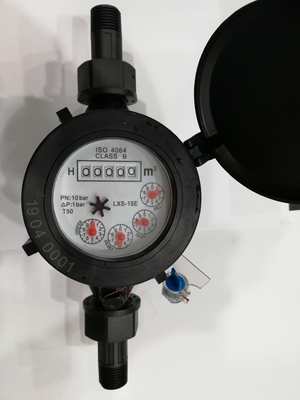 Nylon Plastic Class B/C Multi Jet Dry Type Vertical Cold Water Meter Customized Dial Cheap Price Good Quality