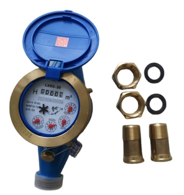 Multi Jet Residential Dry Type Cold Water Meter DN20 Conventional Water Meter
