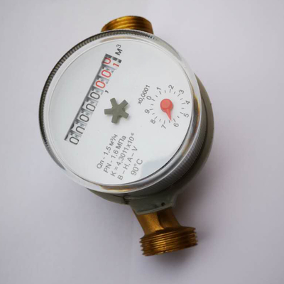 DN15 Impulse Single Jet Brass Water Meter