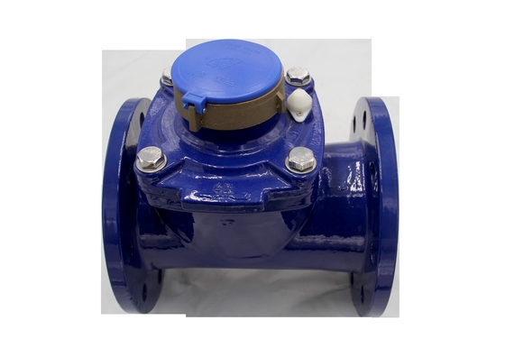 4 Inch to 8 Inch Horizontal Woltmann Dry Type Detachable Measuring Unit Industry Cold Water Meter