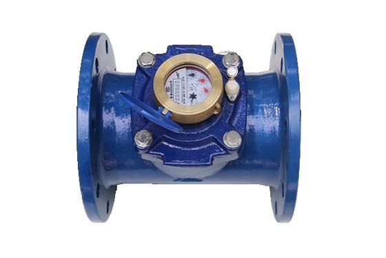 Large Diameter Woltmann Type Dry Dial Hot  Water Meter  6 Inch Water Flow Meter with Removable Measuring Unit