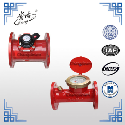 Customizable Large Caliber Horizontal Hot Water Flow Meters Wet Type with Woltman Horizontal Flange Connection OEM Product