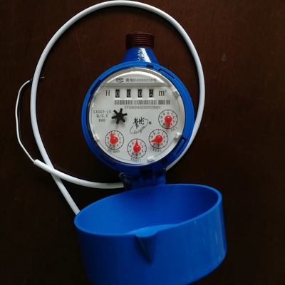 RS485 Modbus Water Meter Cast Iron Brass Body Dry Type Woltmann Type Manufactured OEM Customization Horizontal Installation