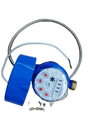 RS485 Modbus Water Meter Cast Iron Brass Body Dry Type Woltmann Type Manufactured OEM Customization Horizontal Installation
