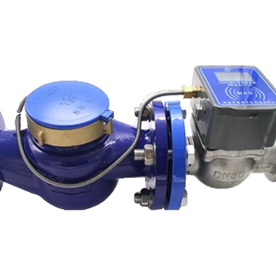 Large Caliber Prepaid IC Card Water Meter ISO 4064 Contactless Brass Factory Price IP68 Protection Horizontal OEM Customizable