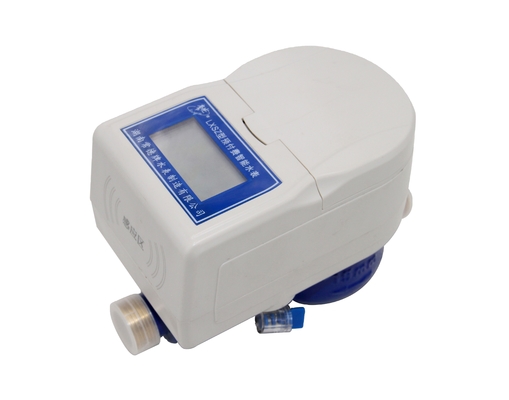 Customizable Brass Water Meter Prepaid Smart Water Meters with Radio Frequency Card Easy Horizontal Installation OEM Support