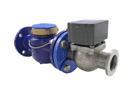 Customizable Brass Water Meter Prepaid Smart Water Meters with Radio Frequency Card Easy Horizontal Installation OEM Support
